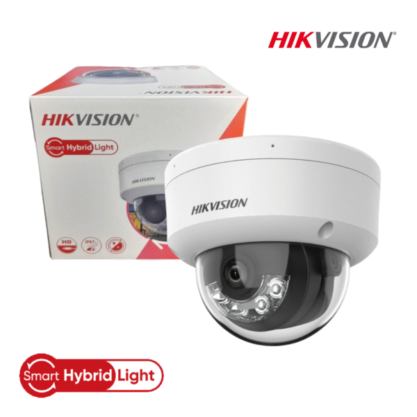 Cámara Hikvision 2MP Tipo Domo IP DUAL LIGHT con Audio DS-2CD1123G2-LIU - Imagen 3
