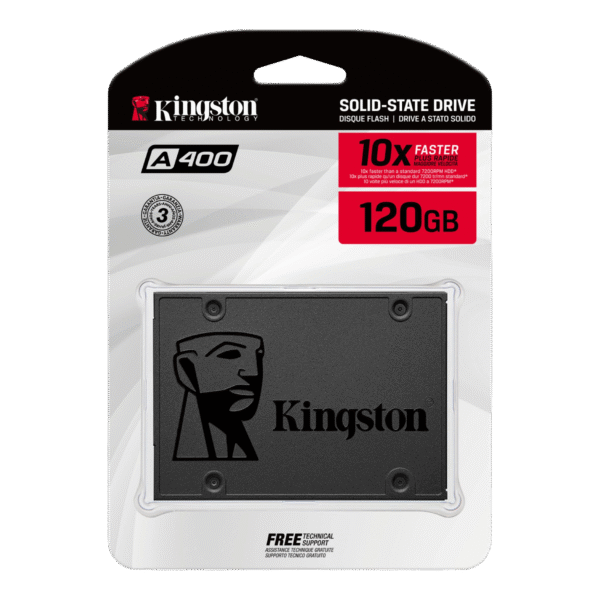 Disco Sólido Kingston 120GB SSD SATA 2.5