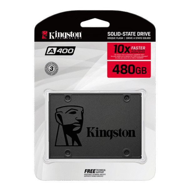 Disco Sólido Kingston 480GB SSD SATA 2.5
