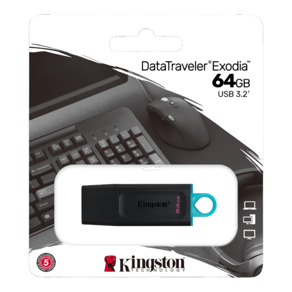 Memoria USB KINGSTON 64 GB