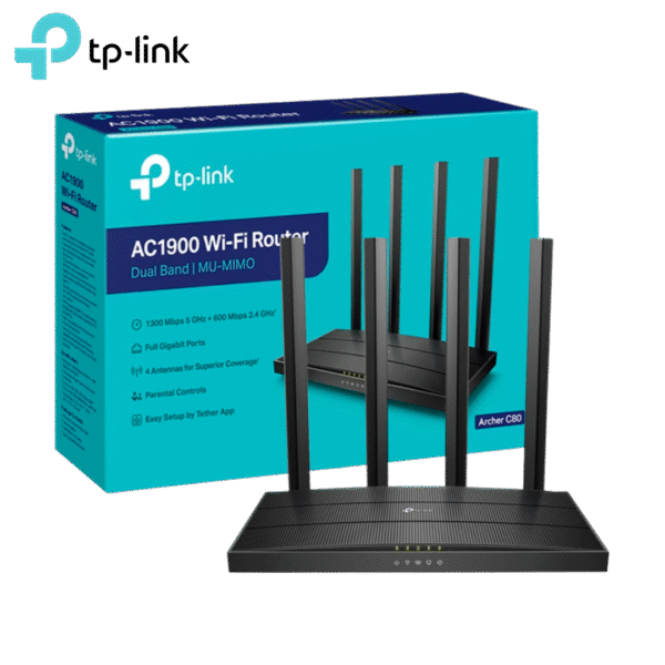 Router TP-LINK AC1900 ARCHER C80
