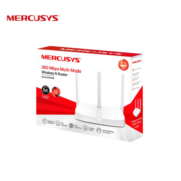 Router Inalámbrico Multimodo Mercusys de 300Mbps MW306R - Imagen 2