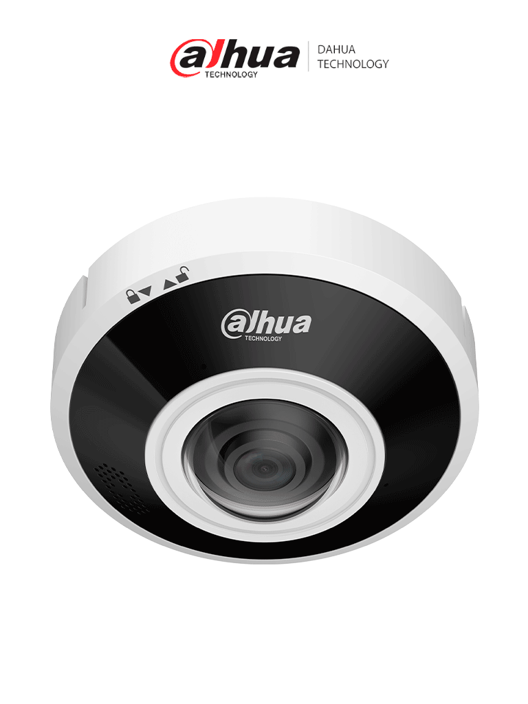 Camara Fisheye IP dahua 6MP audio doble via con 15m ir IP67 IK10 DH-IPC-EBW5641-AS