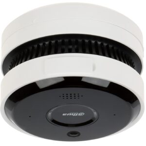 Camara IP 5MP con sensor de humo y alarma IR AI-fire DHI-HY-SAV849HAN-E