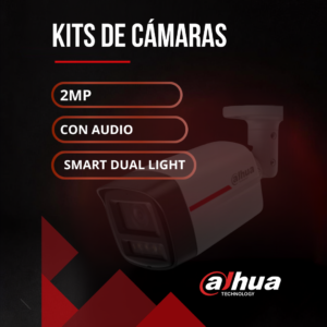 Kit de Cámaras 2MP Smart Dual Light Con Audio