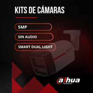 Kit de Cámaras 5MP Smart Dual Light Sin Audio