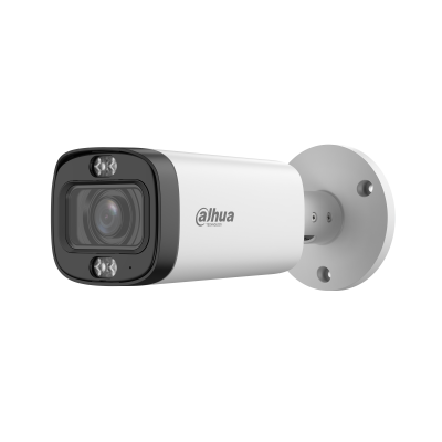 Camara Bullet de 5MP con lente motorizado de 2.7 a 12mm IR de 60m, metalica IP67 DH-HAC-HFW1500RN-Z-IL-A