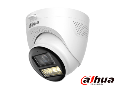 Camara domo 4K Iluminador Dual con 8MP IR de 20m audio bidireccional DH-HAC-HDW1801TQN-IL-T