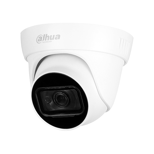 Camara tipo Domo IR HTCVI 4K en tiempo real con microfono DH-HAC-HDW1800TLN-A
