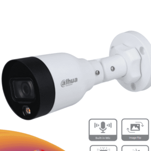 Camara IP tipo bala Full color con microfono 4MP