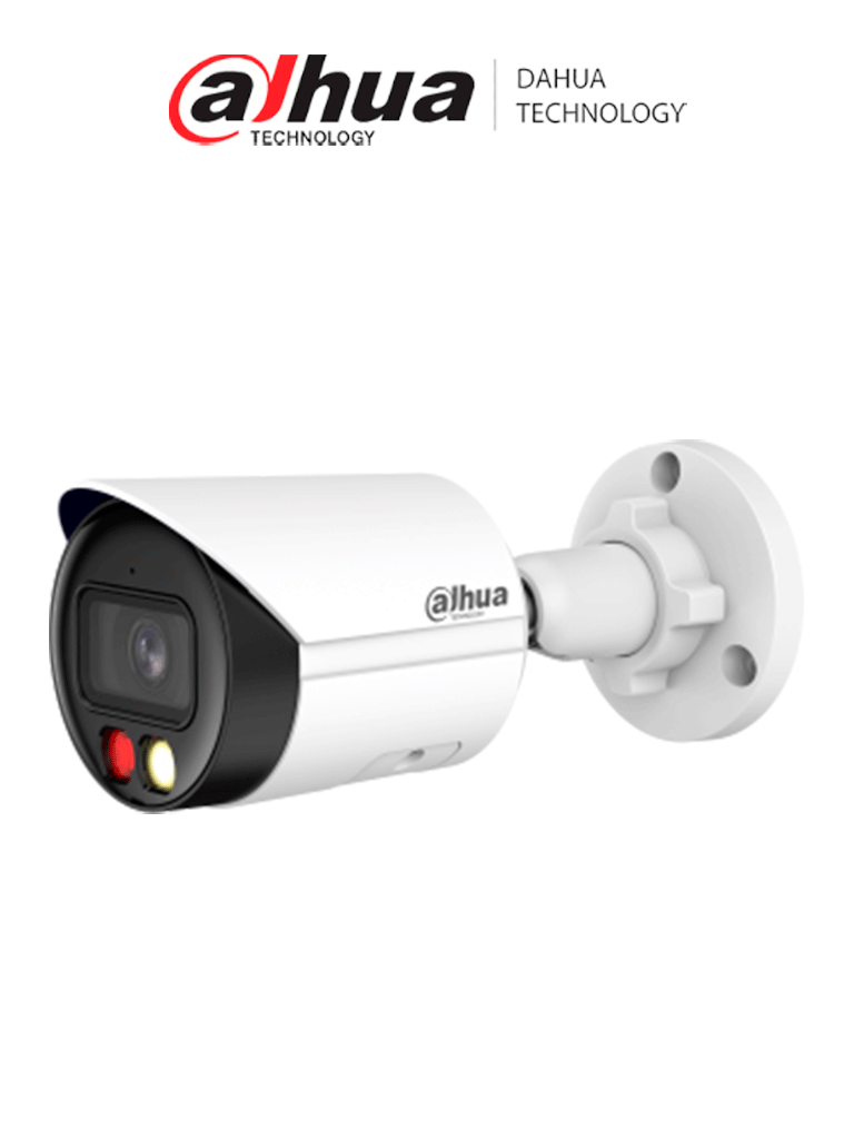 Camara IP Bullete WizSense de Foco fijo con Luz dual inteligente de 2MP
