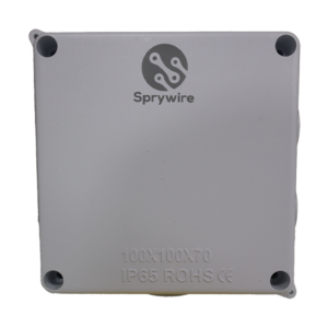 Caja de Registro 4*4, IP65 (100x100x70MM) SpwyWire SWE-BOX01
